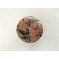 Red Brown Polished stone knob for drawer and cabinet
