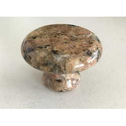 Giallo Veneziano stone knob for drawer & cabinet