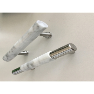 White Marble stone handle for drawer & cabinet