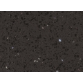 RSC1805 crystal black quartz stone big slabs