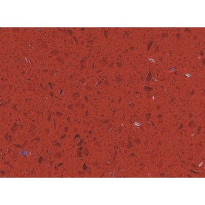 crystal red quartz big slabs