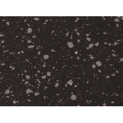 flowing silver black mix color quartz