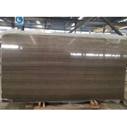 Coffee Wooden Marble Polished Big Slabs