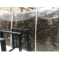 dark emperador marble slab