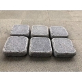 G654 dark grey granite tumbled pavers