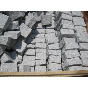 top G603 grey granite cobble stone for sale