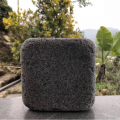 G654 dark grey granite tumbled pavers