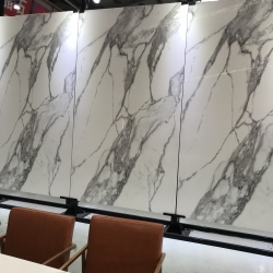top Artificial veins nanoglass polished slabs for sale