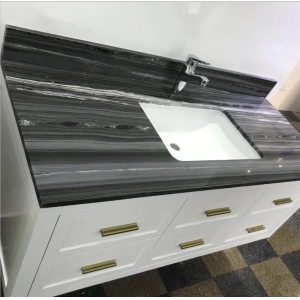top Blue sand marble counter top & vanity top for sale