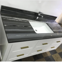 top Blue sand marble counter top & vanity top for sale