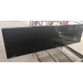 Polished absolutely black granite