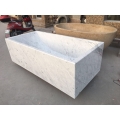 White marble bathtub for bathroom
