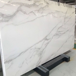 top Super nanoglass polished slabs with veins for sale