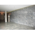 Polished Bourne Grey granite tiles and slabs