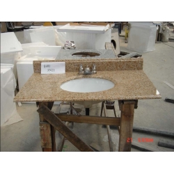 top G682 rustic yellow granite countertop for sale
