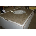 G682 rustic yellow granite countertop