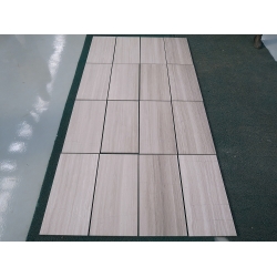 Chinese white wood marble tiles