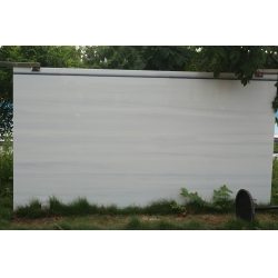 top Grey wood veins nanoglass slabs for sale