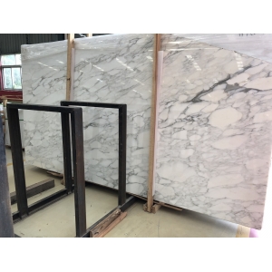 top Grey calacatta veins marble slabs for sale